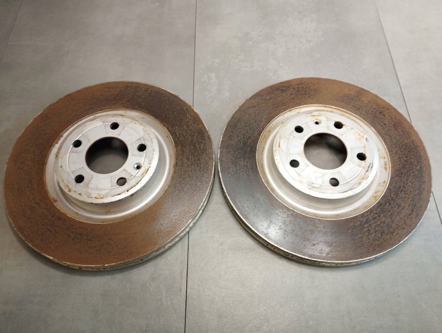 Audi A7 4G 2016 3.0 TDI discs brake front