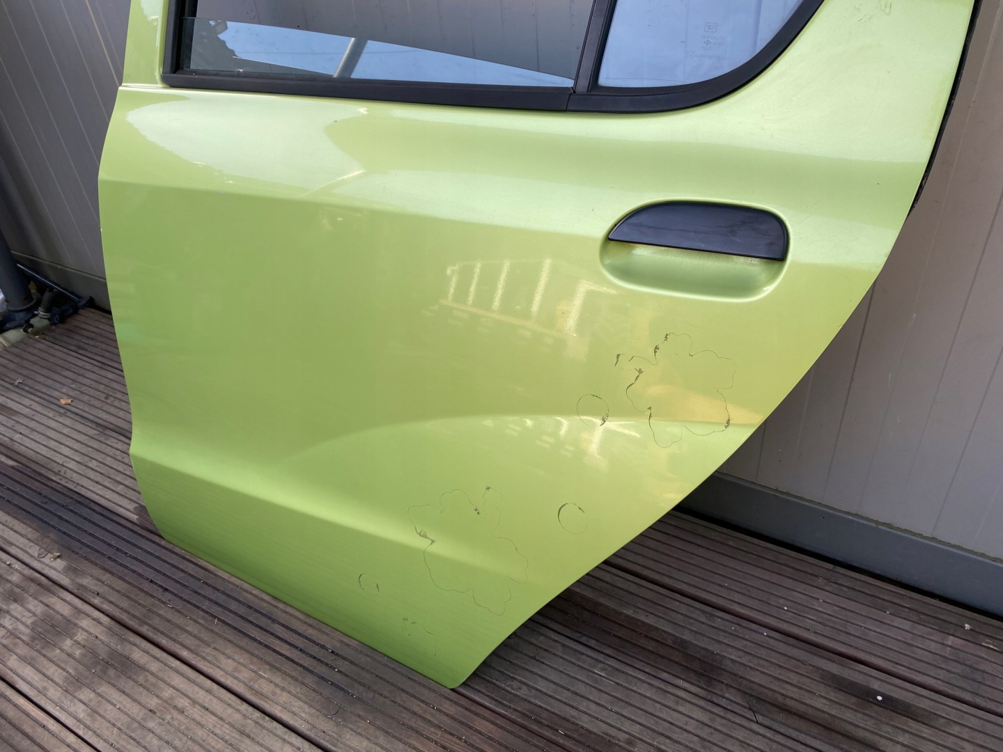 DAIHATSU CUORE complete door left rear part