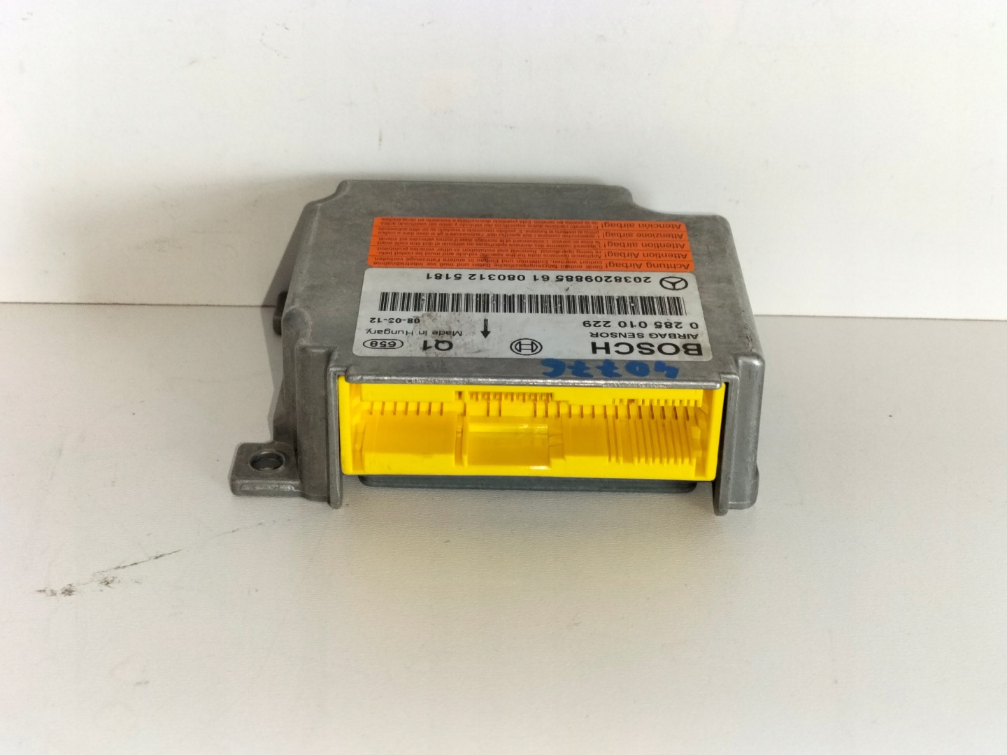Module sensor Airbag Airbag MERCEDES CLC C203 08