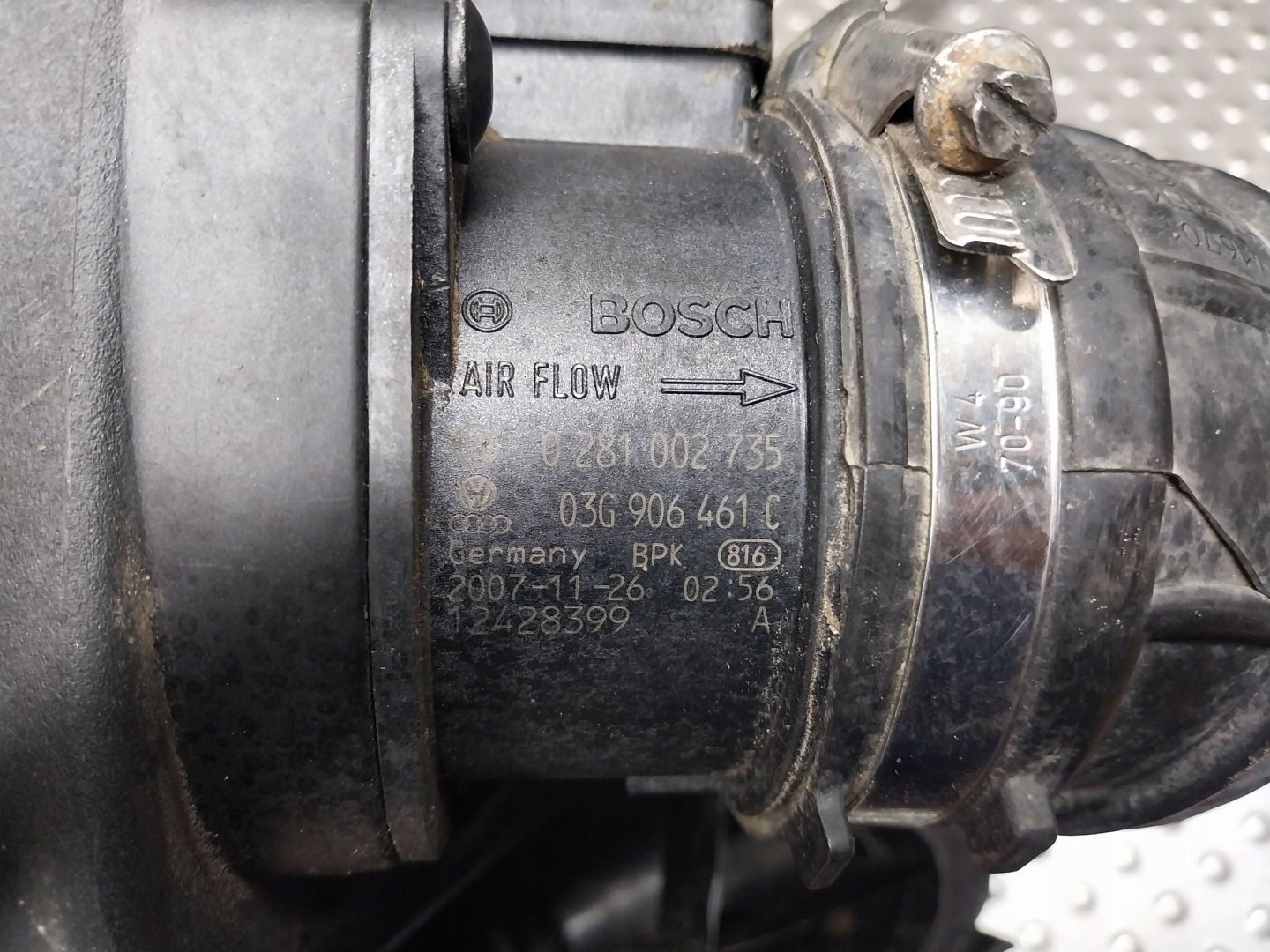 Gehäuse filter luft Luftmassenmesser AUDI A4 B8 A5 8T Q5 8R 2.0 TDI