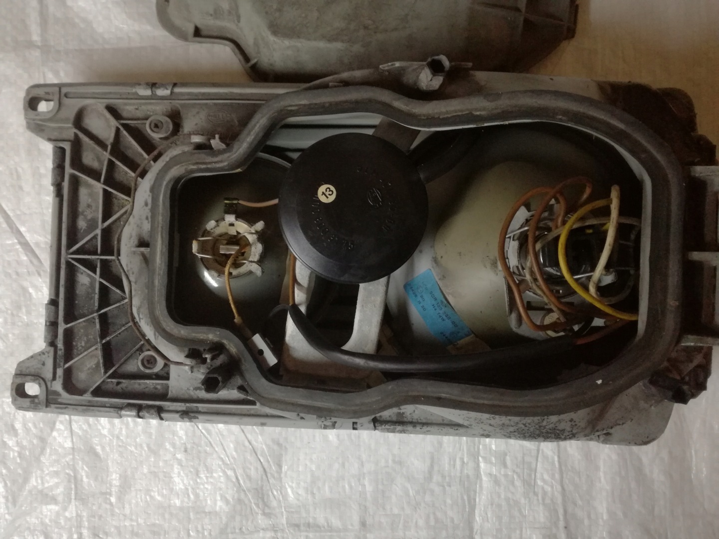 light front right MERCEDES W123 1238205261