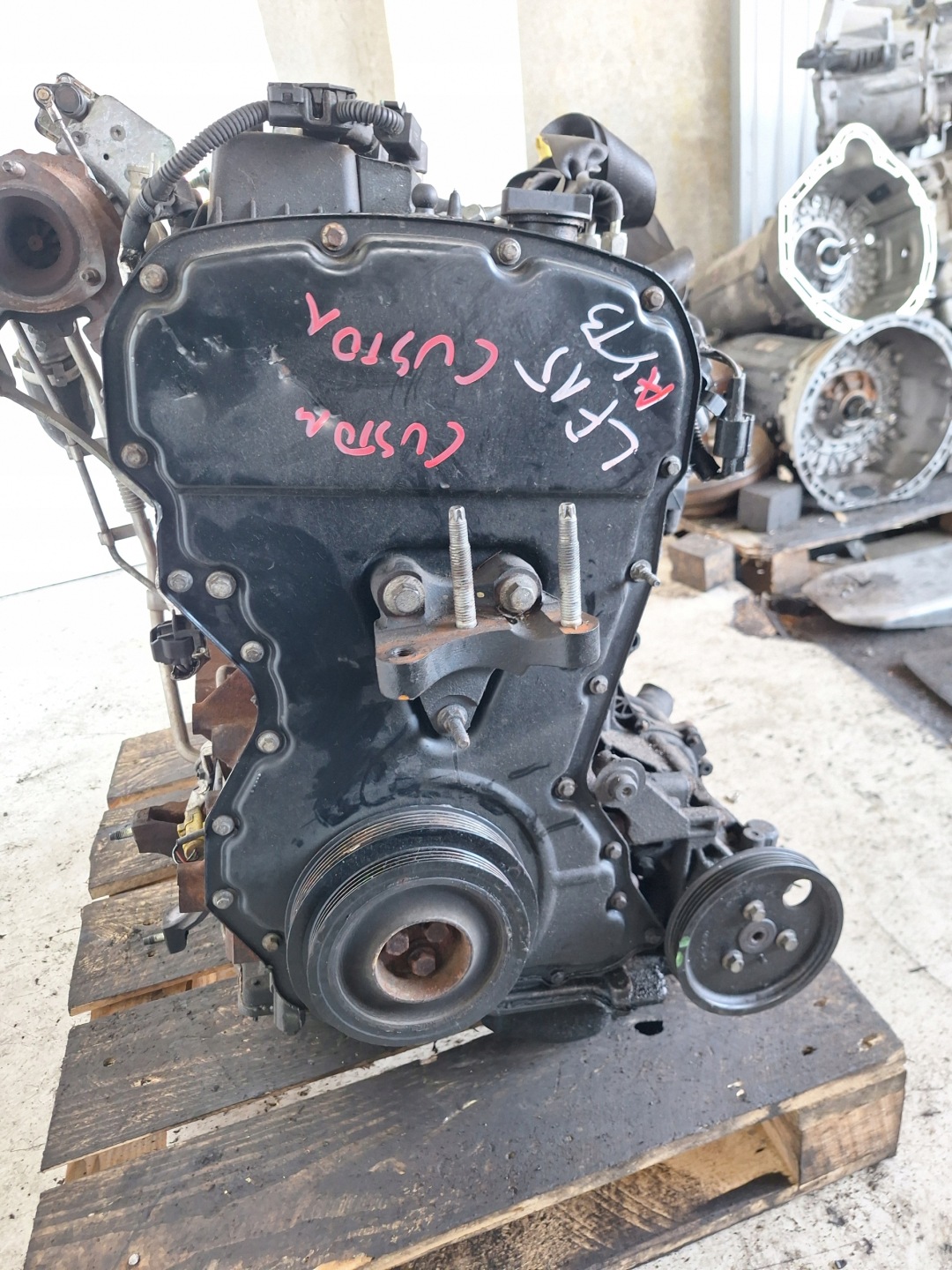 FORD TRANSIT CUSTOM 12-17 engine 2.2 TDCI 100KM FWD DRFF EURO 5
