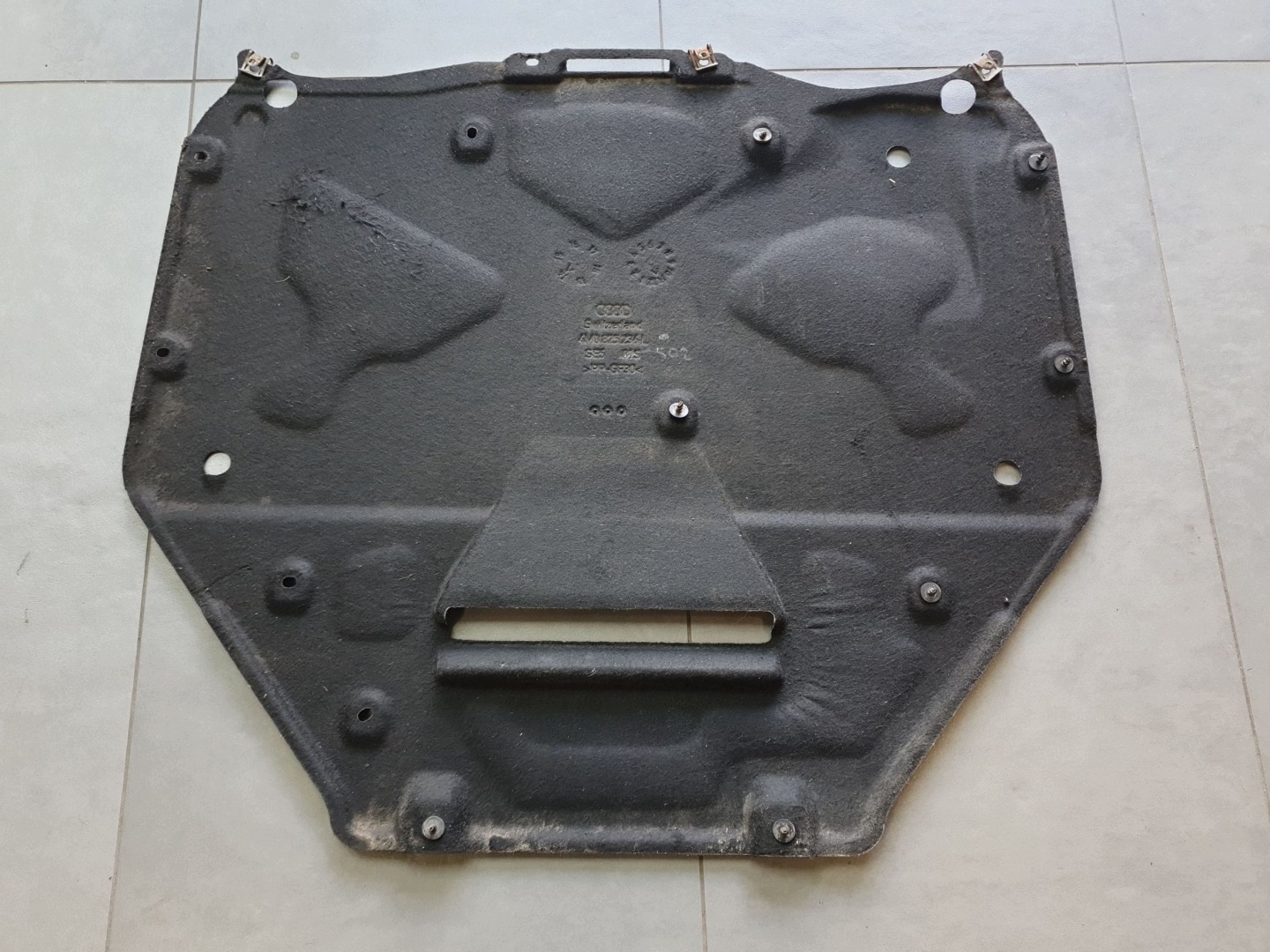Audi Q7 4M Blende Abdeckung Getriebe getriebe 4M0825236L