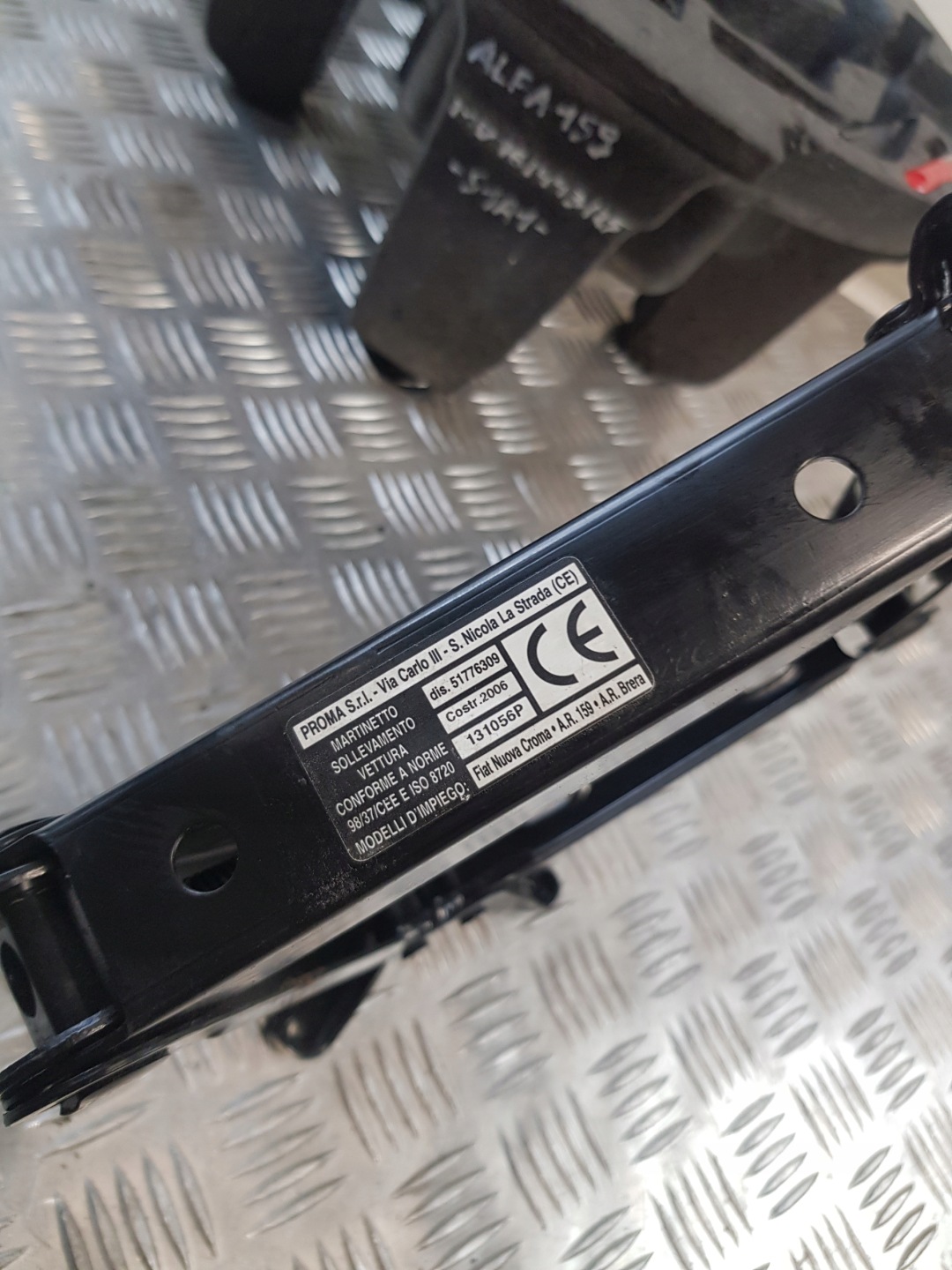 Cric Roues Levier de vitesse Clé ALFA ROMEO 159 07R