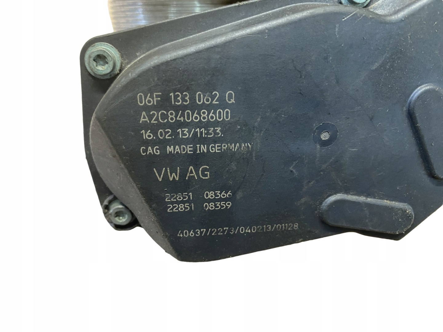 VW AUDI SKODA Valvola a farfalla 06F133062Q