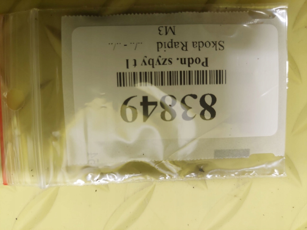 SKODA RAPID II window regulator left rear part 122349