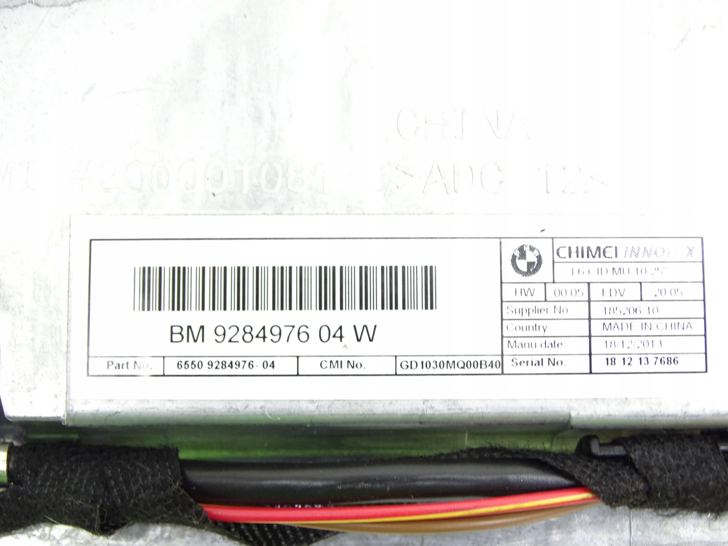 display navigation devices NAVI BMW F10 F12 9284976