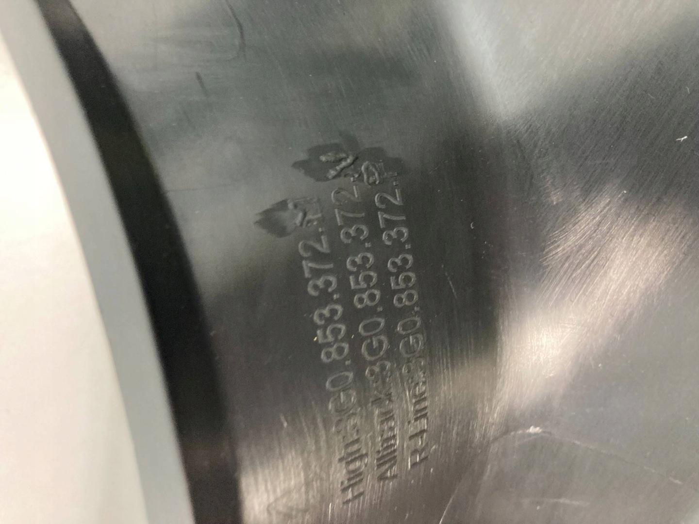 Volkswagen PASSAT B8 cap moulding threshold right R-line 3G0853372M