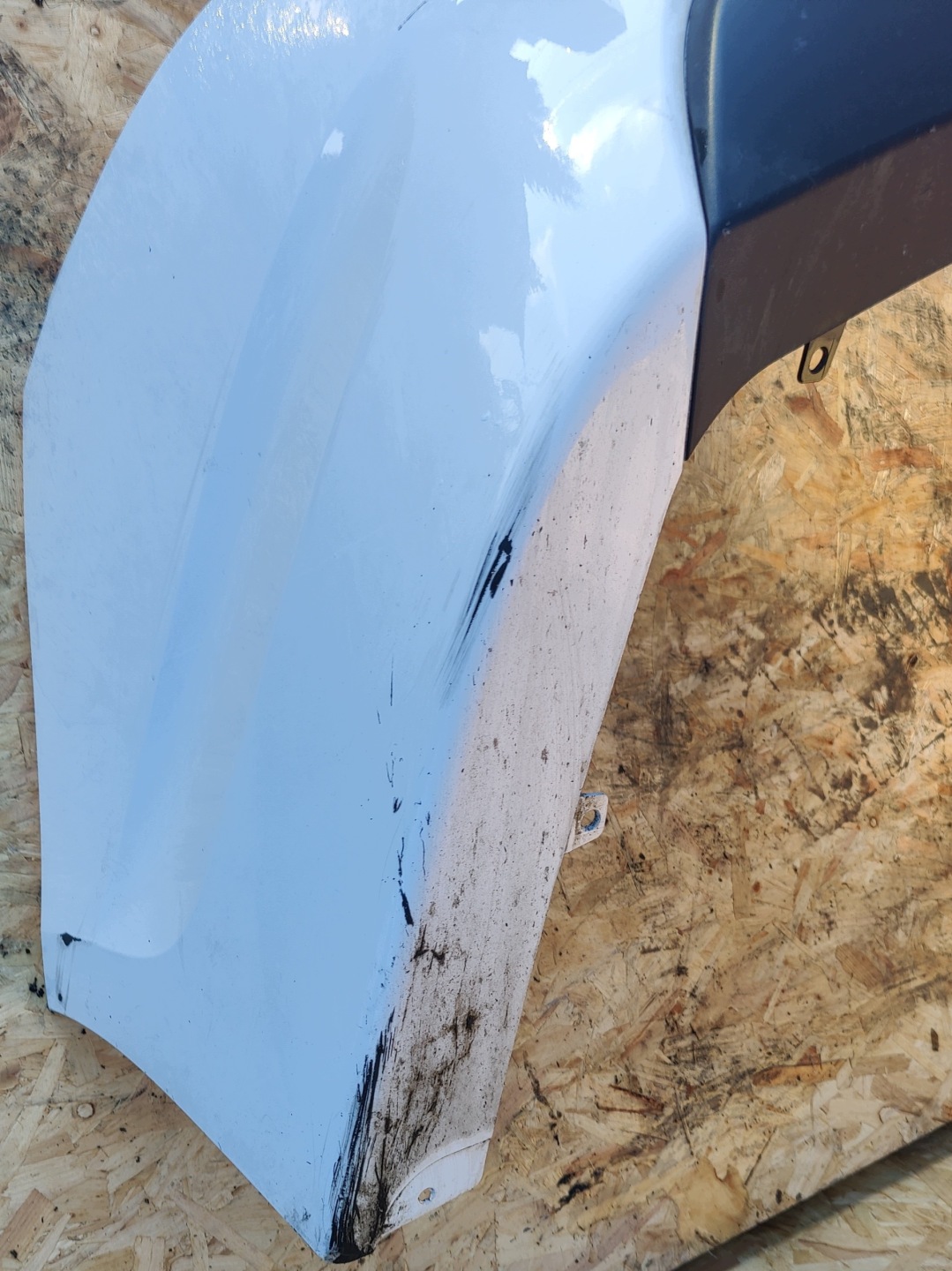 HYUNDAI I40 KOMBI bumper rear part rear BIALY