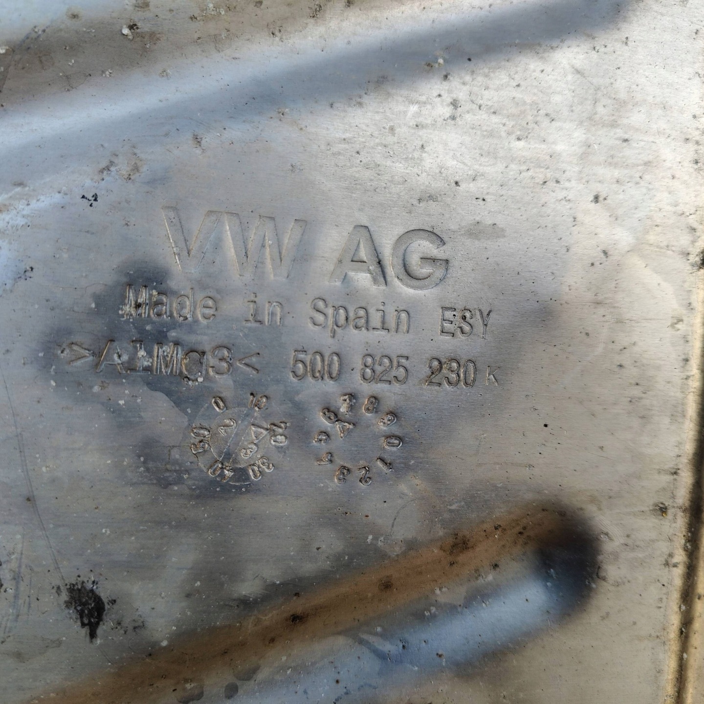 cover below engine Seat Leon IV 5Q0825230K
