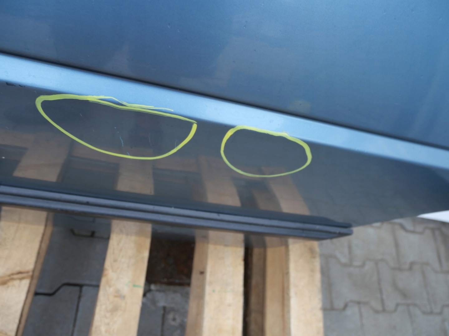VW JETTA door rear part left