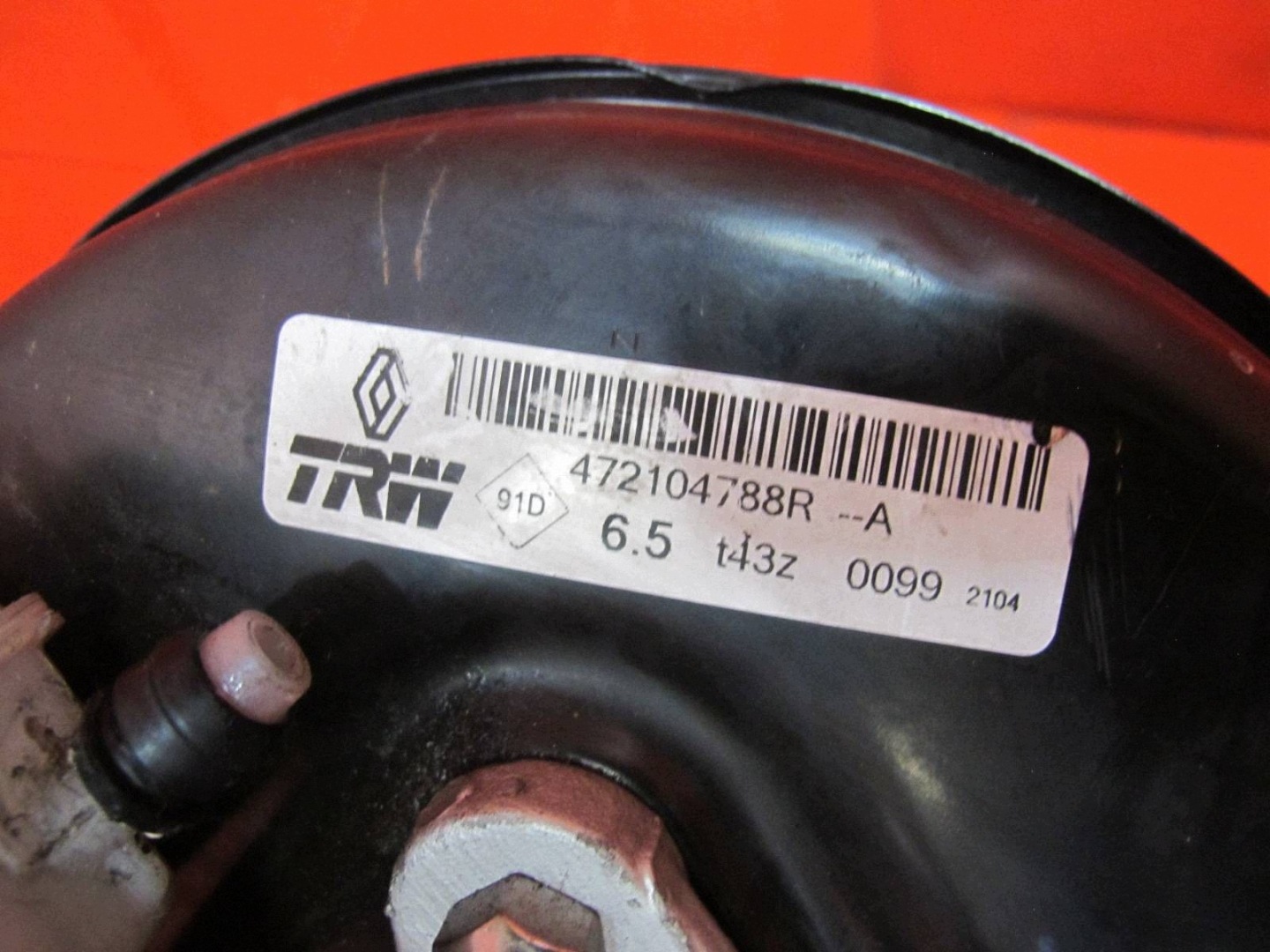 RENAULT CLIO IV 4 servo brake pump 472104788R
