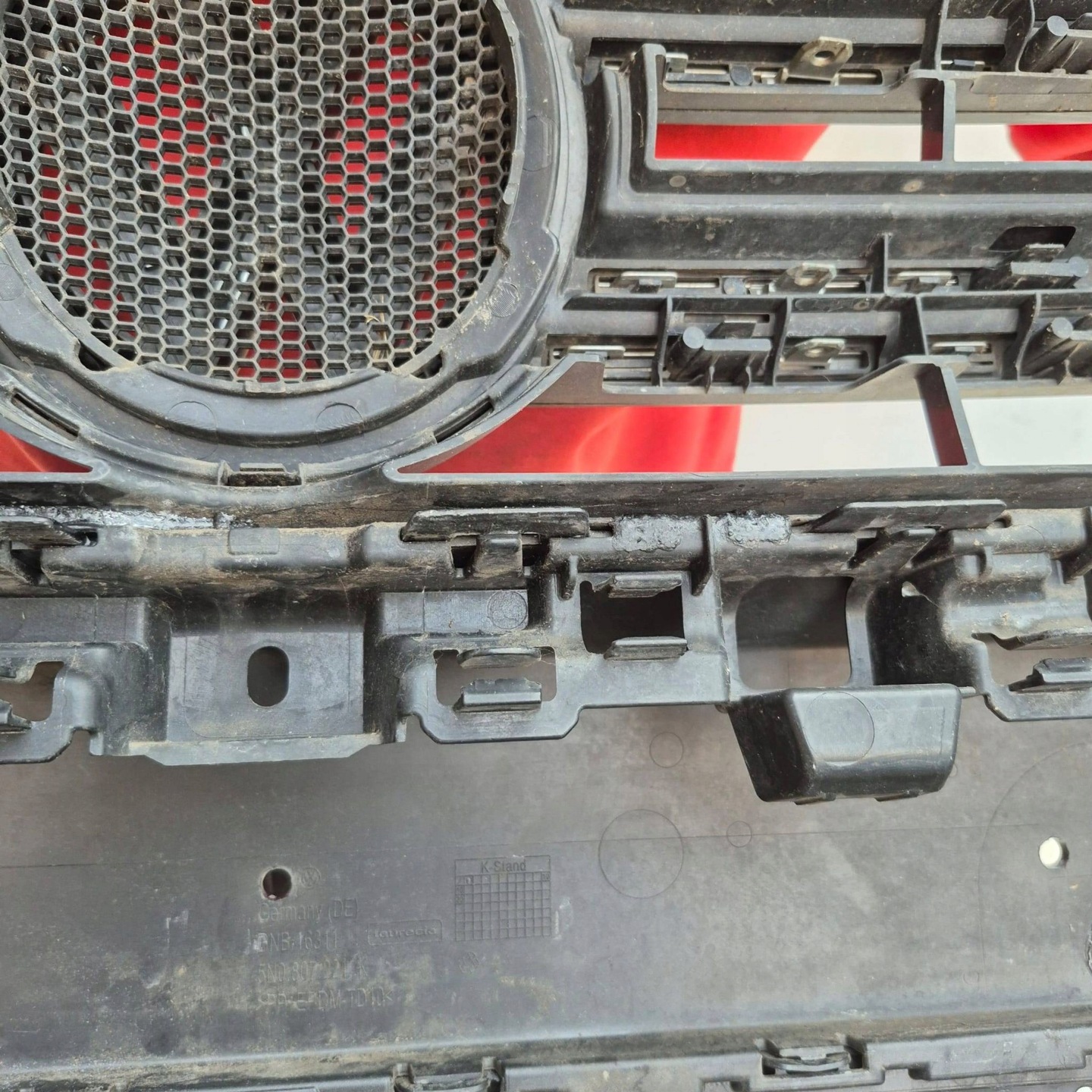 VW TIGUAN and 1 LIFT 11-16 bumper front front PDC SPR