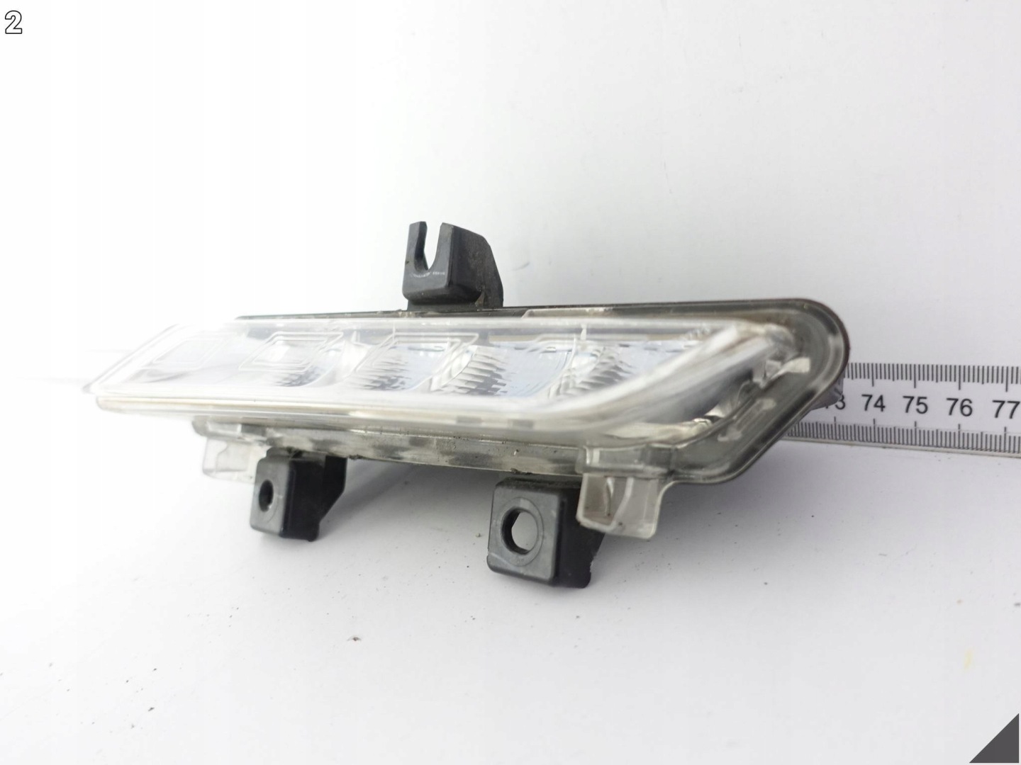 RENAULT CLIO IV 4 CAPTUR 12-16 fog light W bumper LED DRL left front