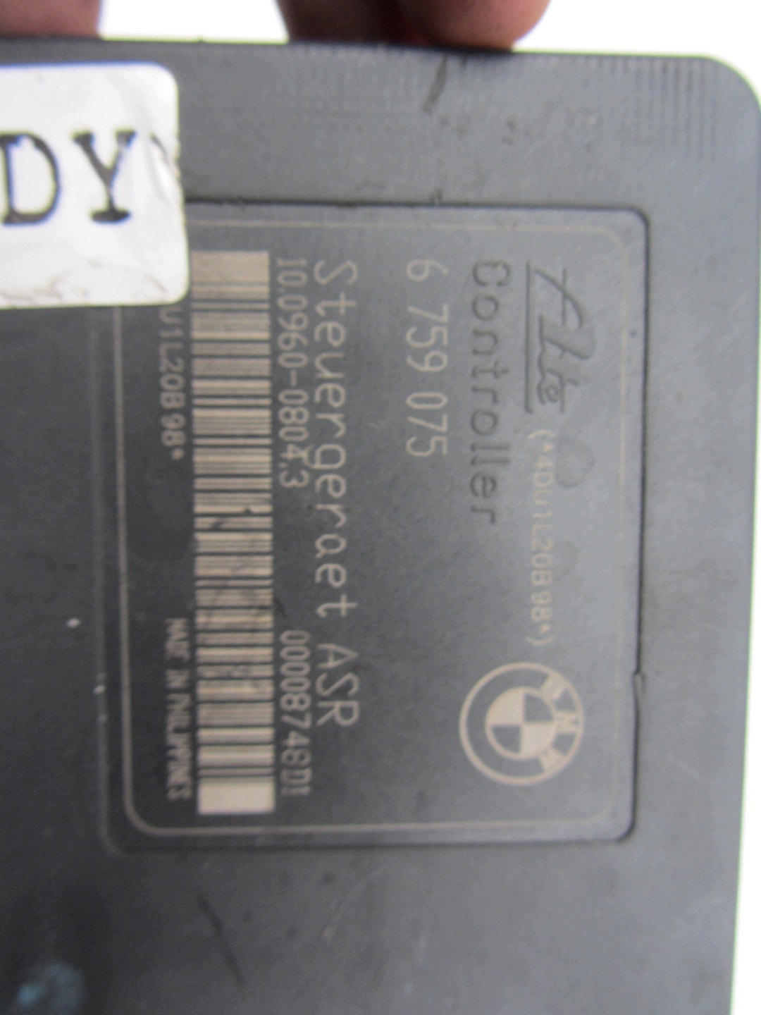 BMW E46 pompe DSC ABS 34516759073 frein unité de commande électronique uce module 6759075