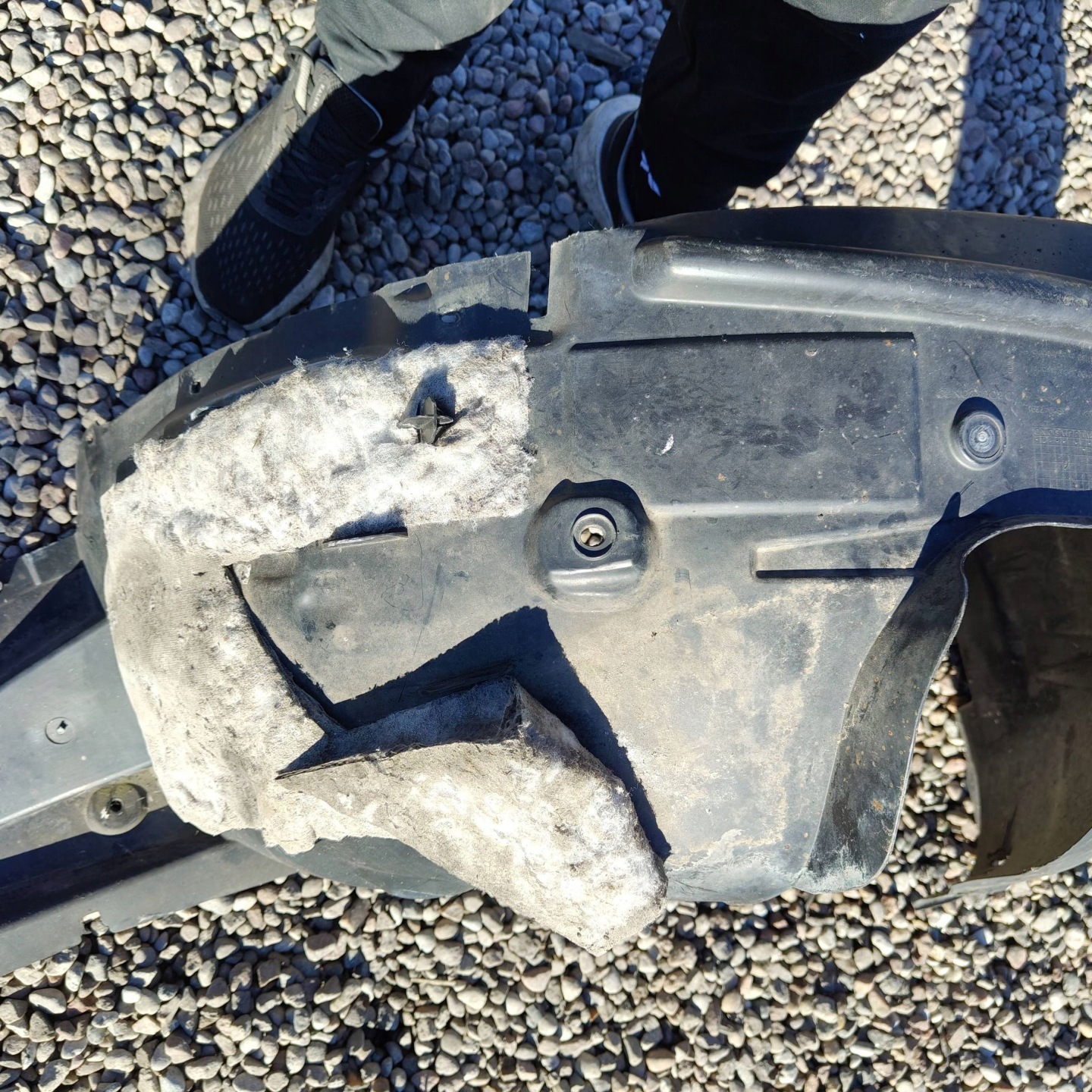Citroen C3 2017 front side right mudguard front