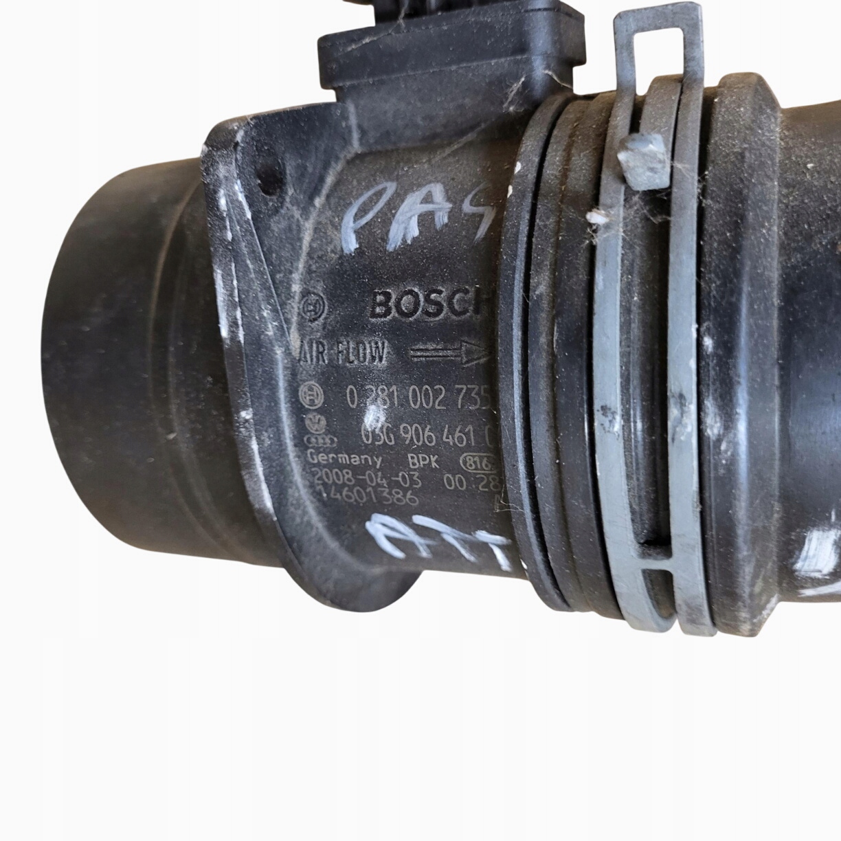 VW AUDI flow meter pipe DOLOTU 0281002735