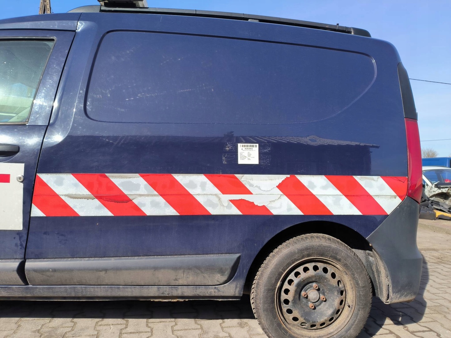 quarter fender left rear part OVB42 DACIA DOKKER
