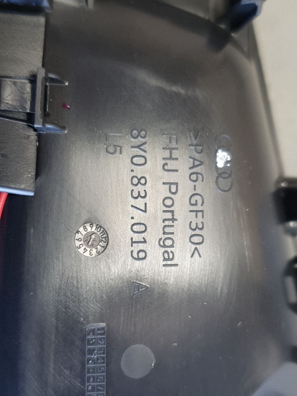 Audi A3 8Y handle inner left front 8Y0837019A