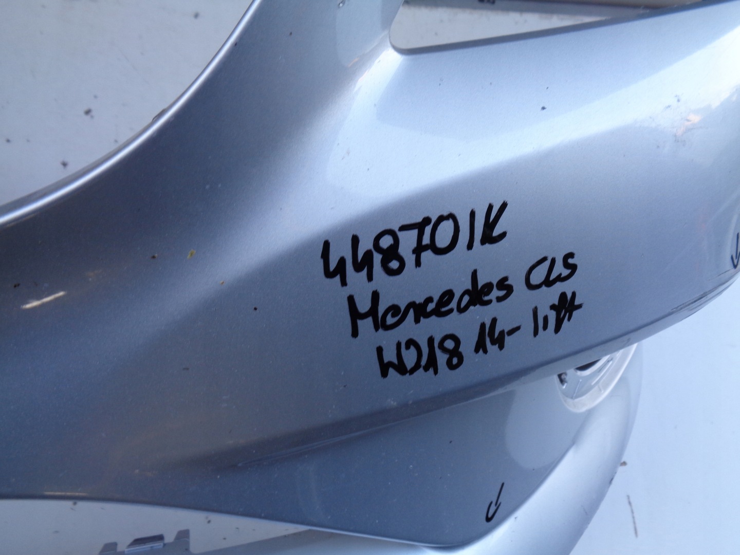 front bumper MERCEDES CLS W218 14- LIFT NR 44870