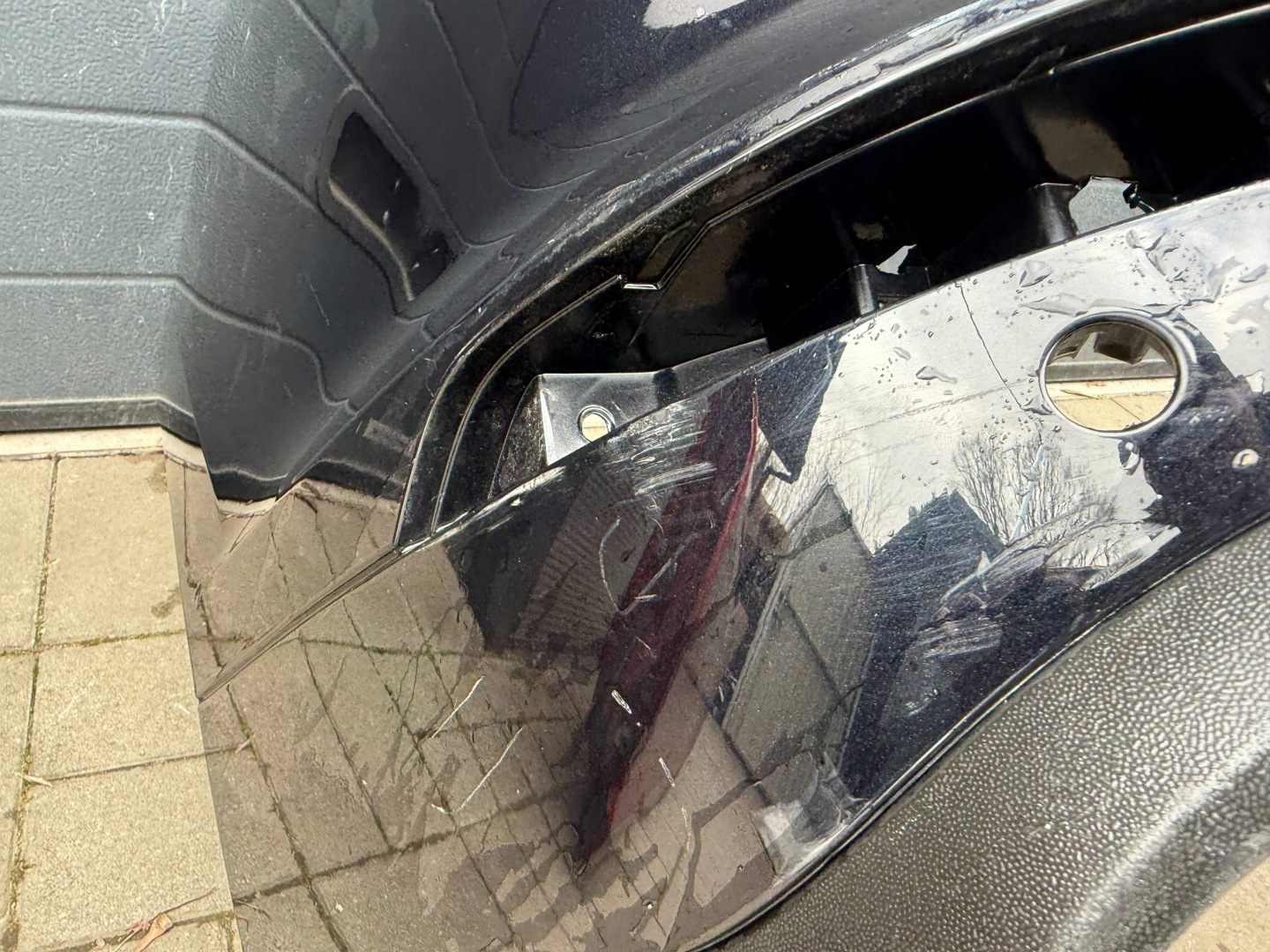 Porsche Cayenne 7P5 14- Lift bumper rear part rear