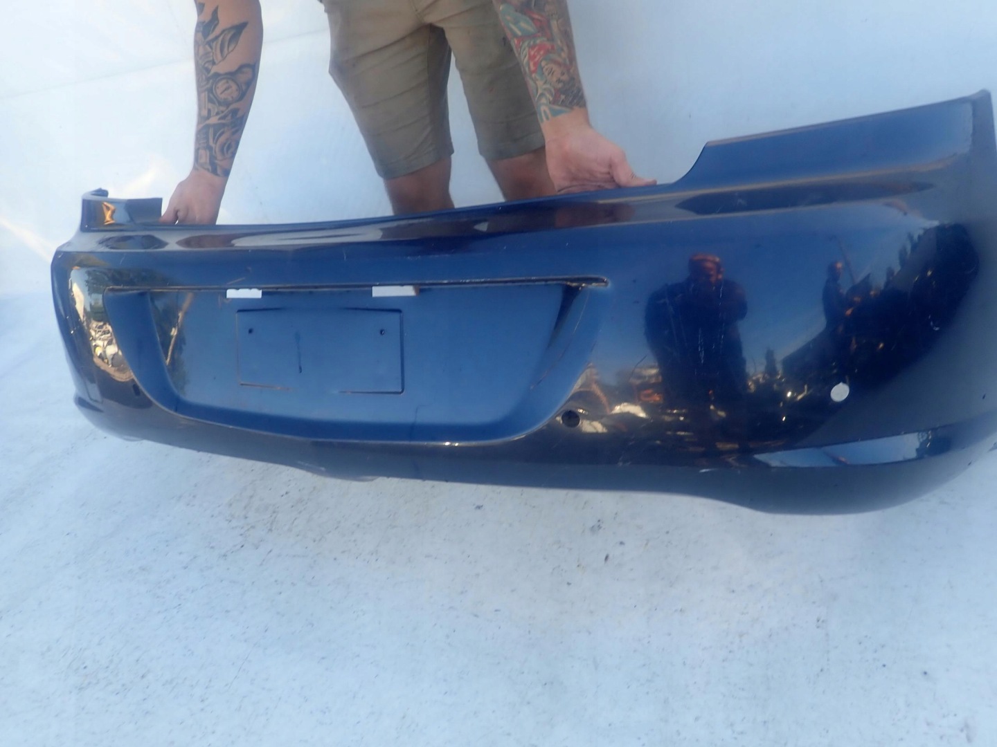 CHRYSLER SEBRING 07-11 bumper rear part rear PDC