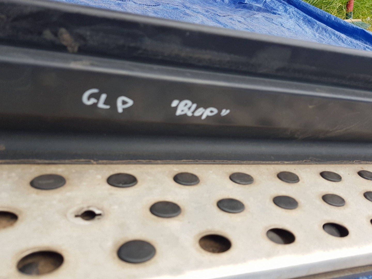 right threshold MERCEDES GL X164 cap moulding STOPIEN
