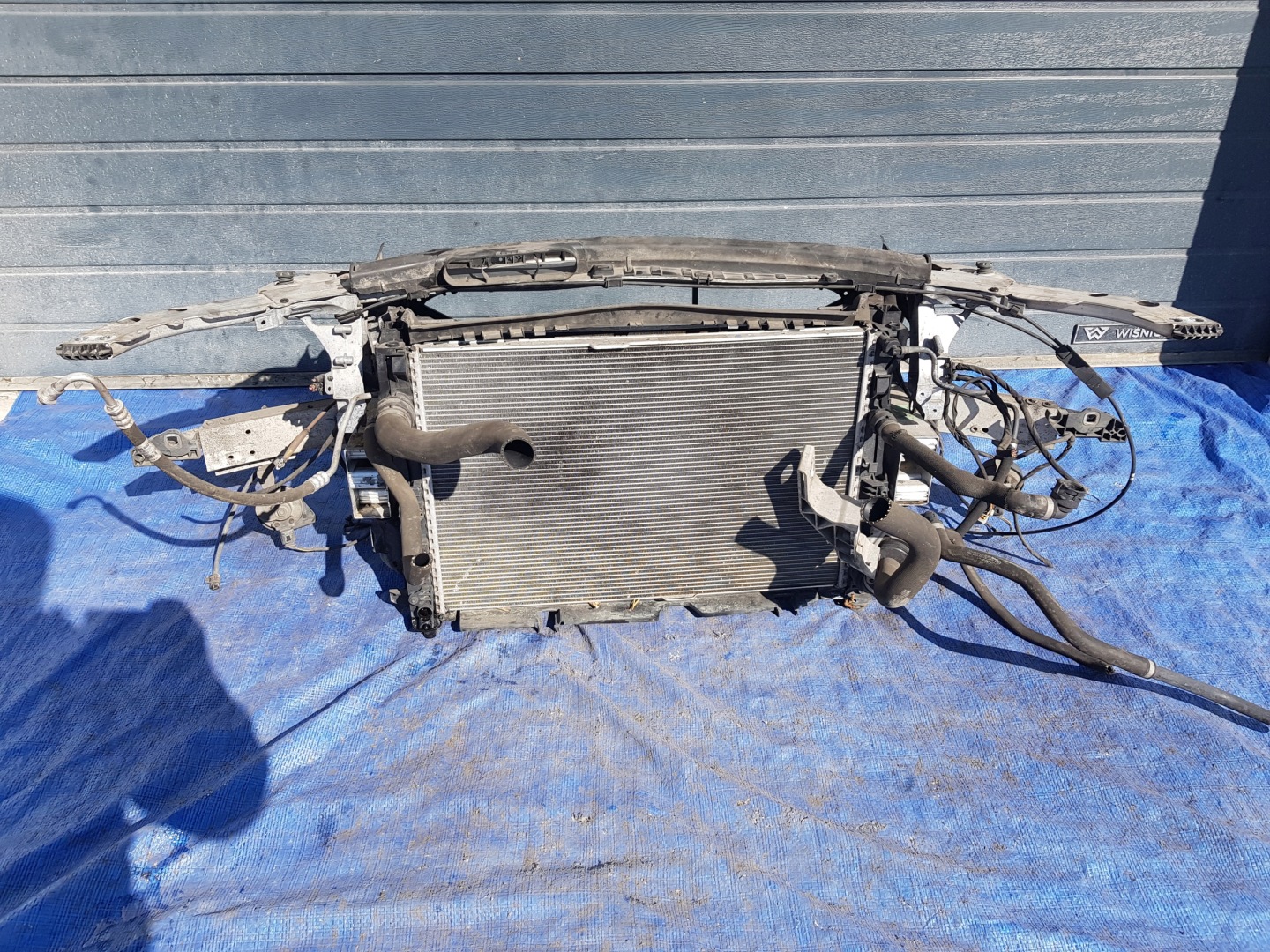 support panel for radiators radiator MERCEDES W205 MANUAL 1.6