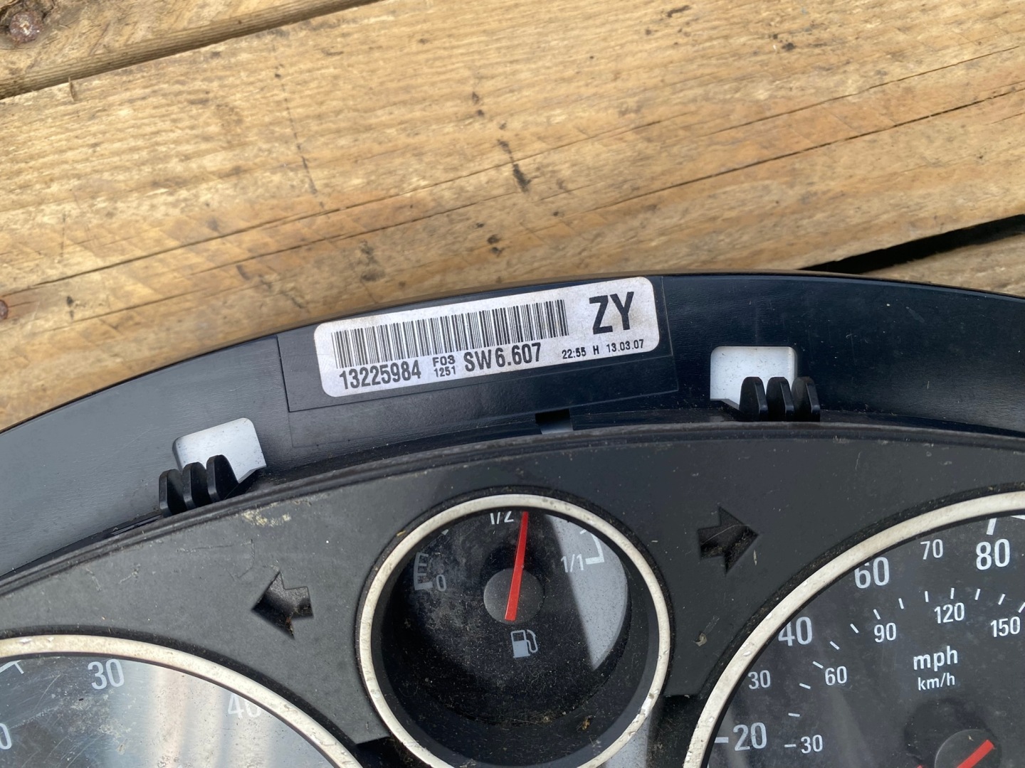 dials dials Opel Astra H Zafira B anglik 13225984
