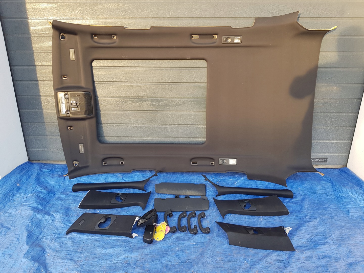 BMW X5 E70 CIELO INTERNO m-packet nero CIELO INTERNO SUFIT KOMPLET MPAKIET