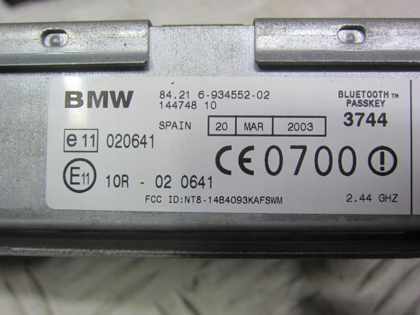 BMW E46 X5 E39 modul Bedienteil ULF BLUETOOTH