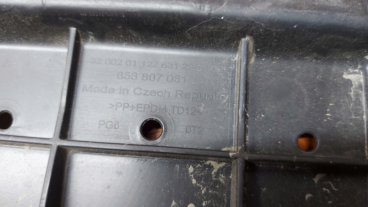 ABSORBER cover below bumper front front SKODA KAMIQ 19