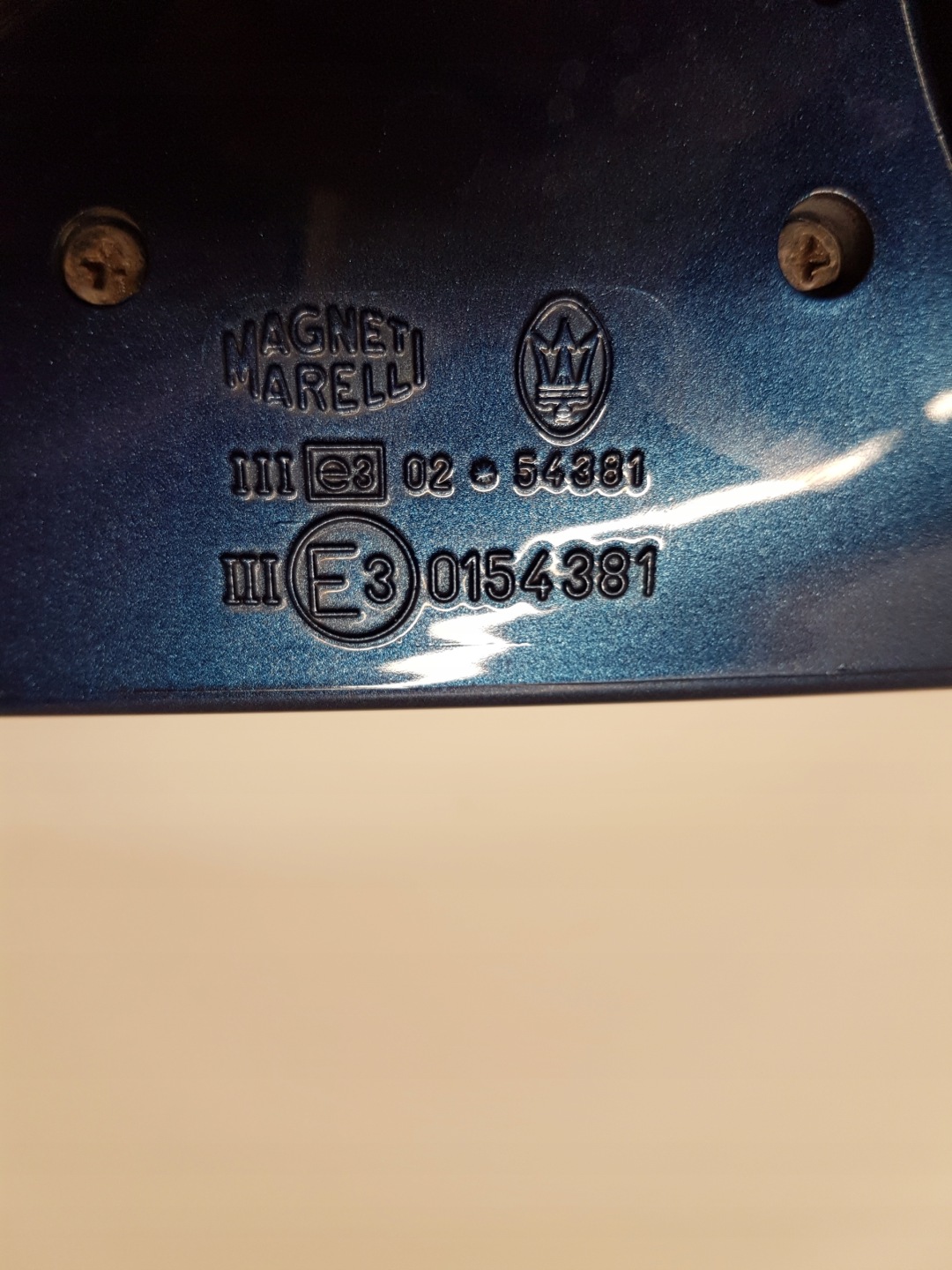 mirror right MASERATI 3200 GT 7+4 PIN 0154381