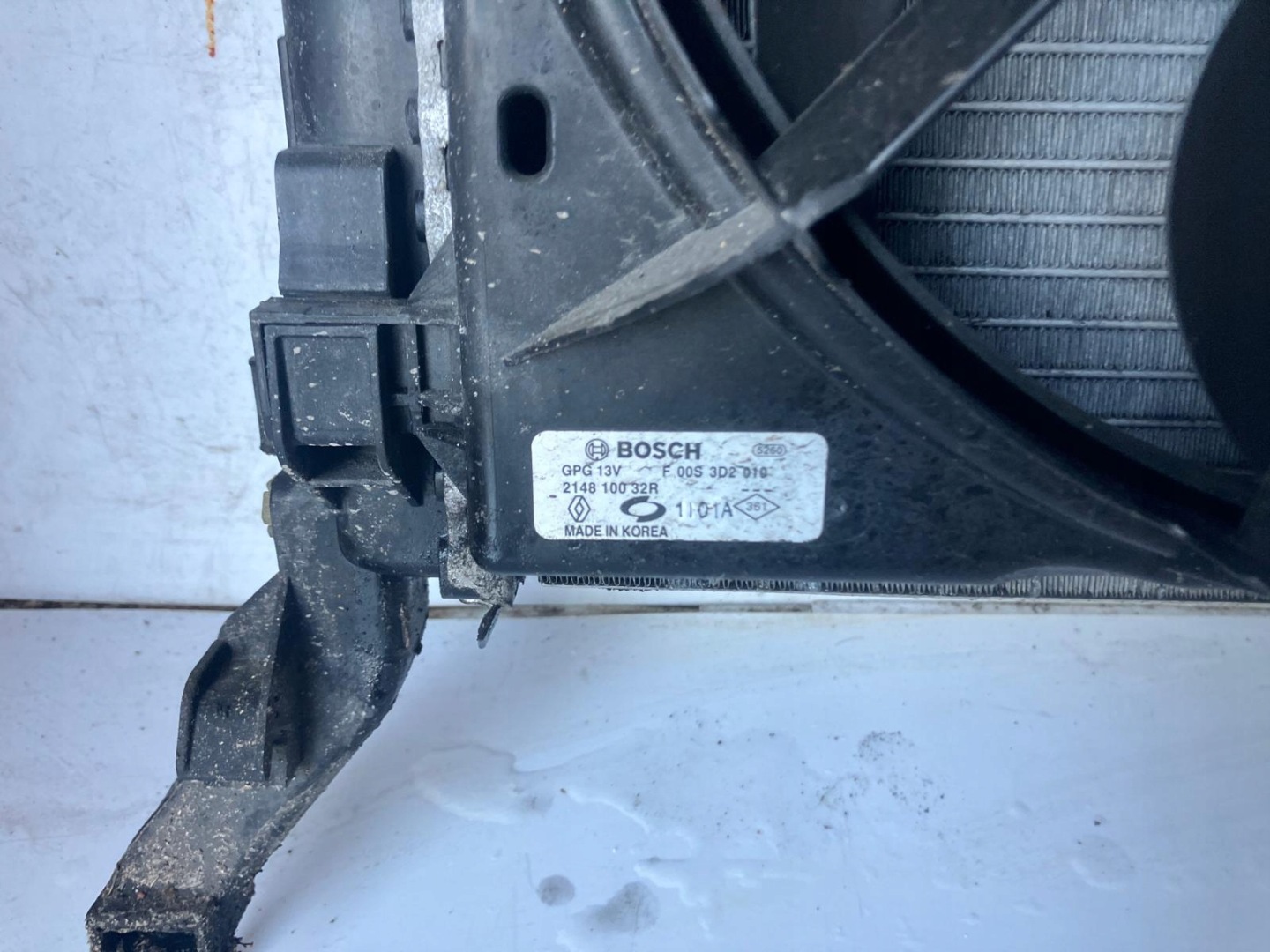 support panel for radiators radiator RENAULT LATITUDE 3.0 DCI 214810032R