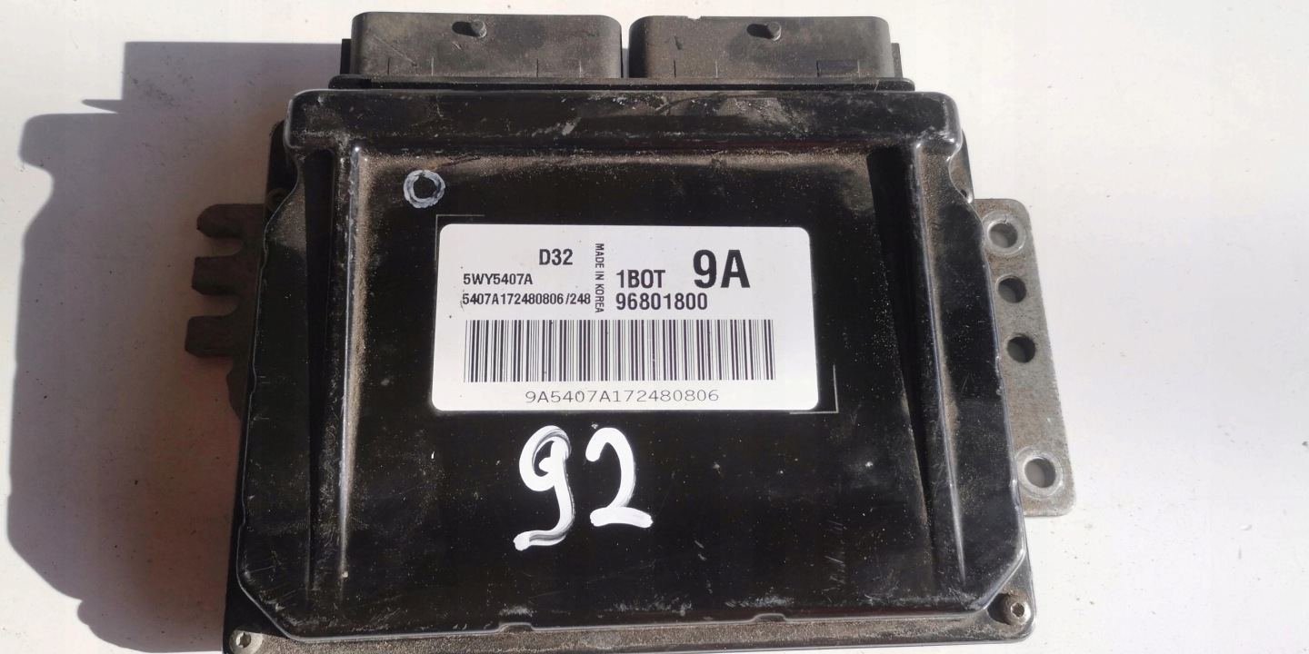 computer ECU CHEVROLET MATIZ DAEWOO 5WY5407A ORYGI