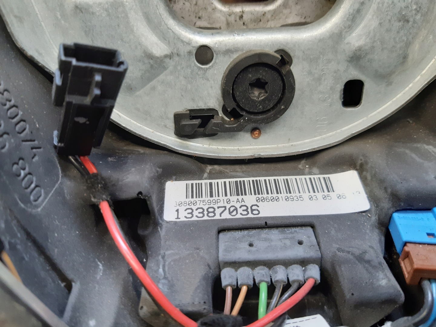 lenkrad Leder multifunkcja 13387036 Opel Astra J