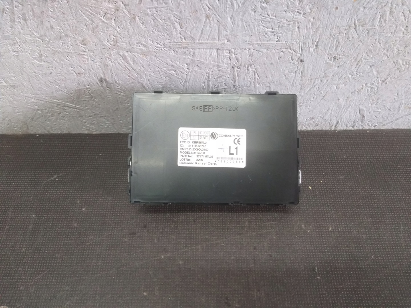 centralina modulo della serratura centrale SUZUKI KBRS57L0