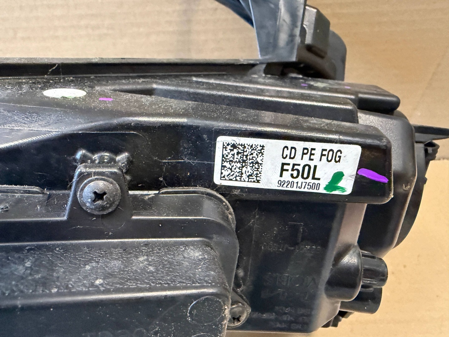 Kia Ceed 3 III Lift 21- light fog light left front front