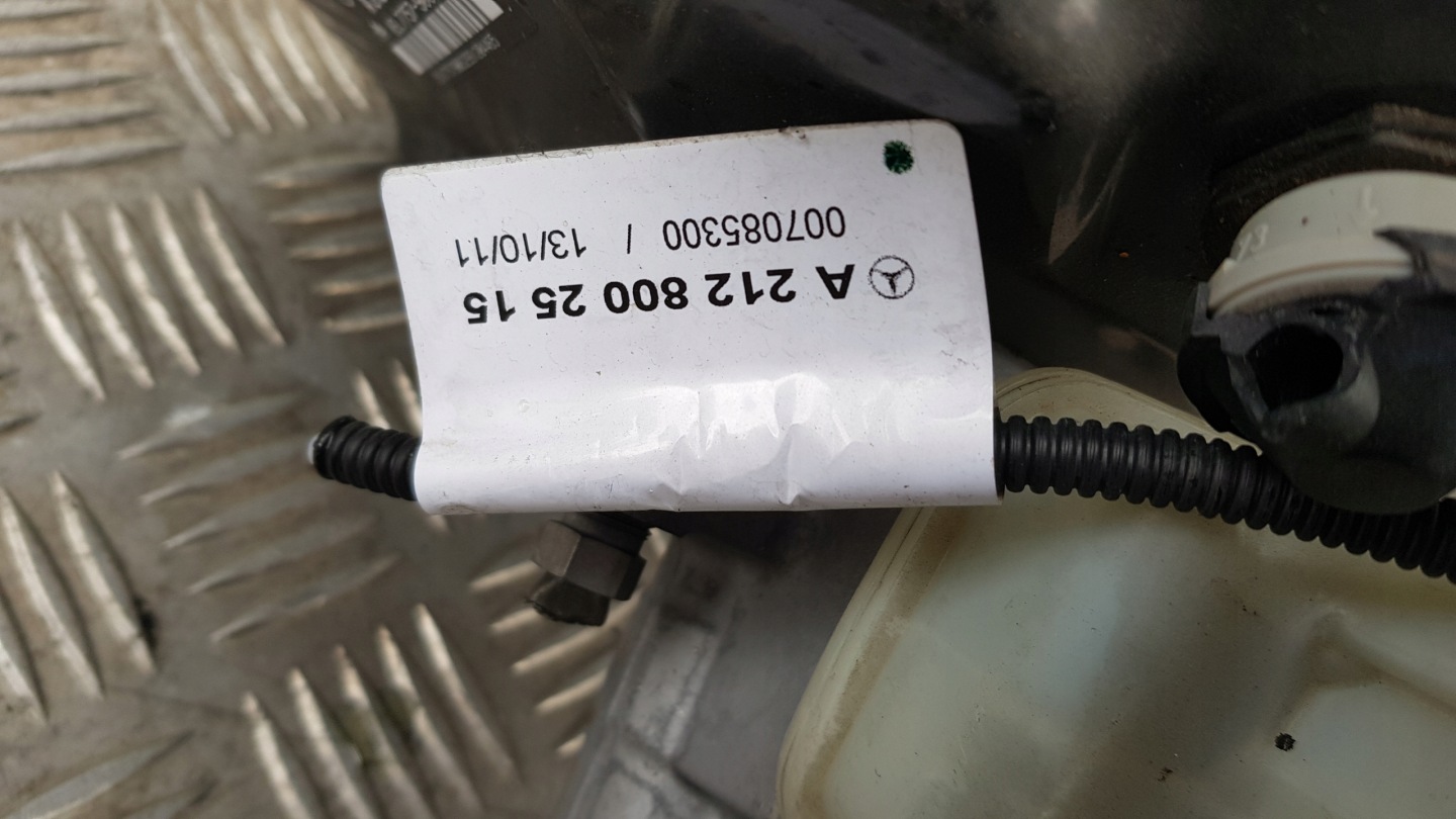 MERCEDES W212 2.2 CDI servo Servofreno serbatoio A2124303330