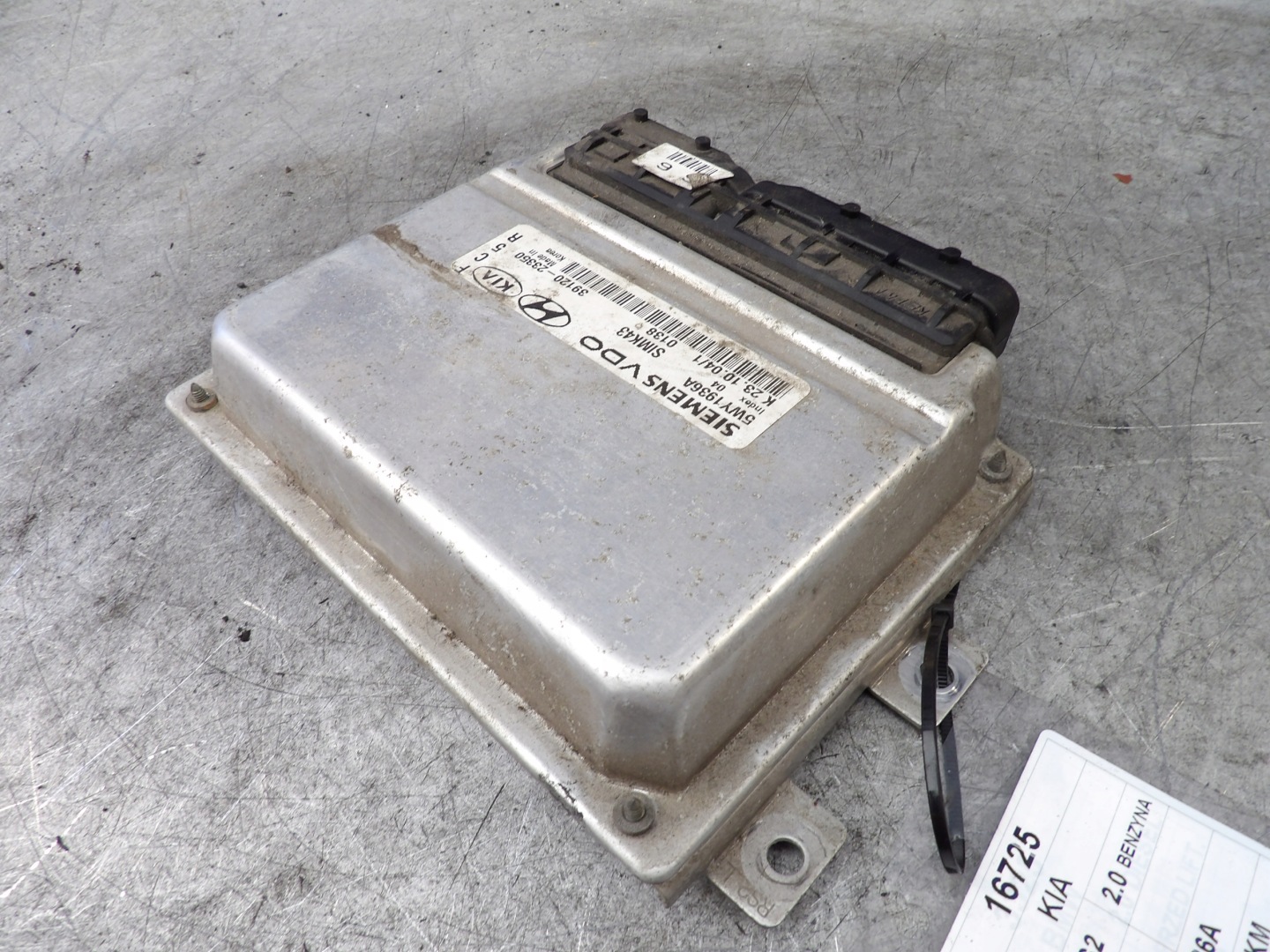 Kia Carens 2 II computer, control unit 39120-23350 5WY1936A