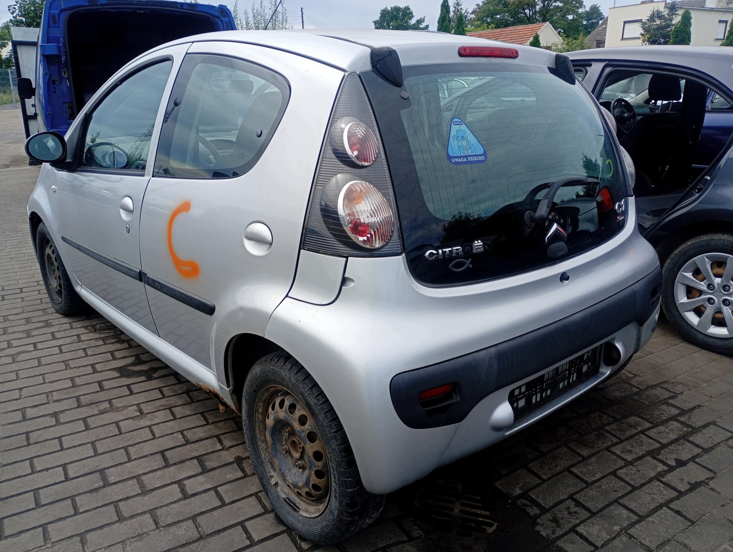 light left rear rear part Citroen C1 05-14