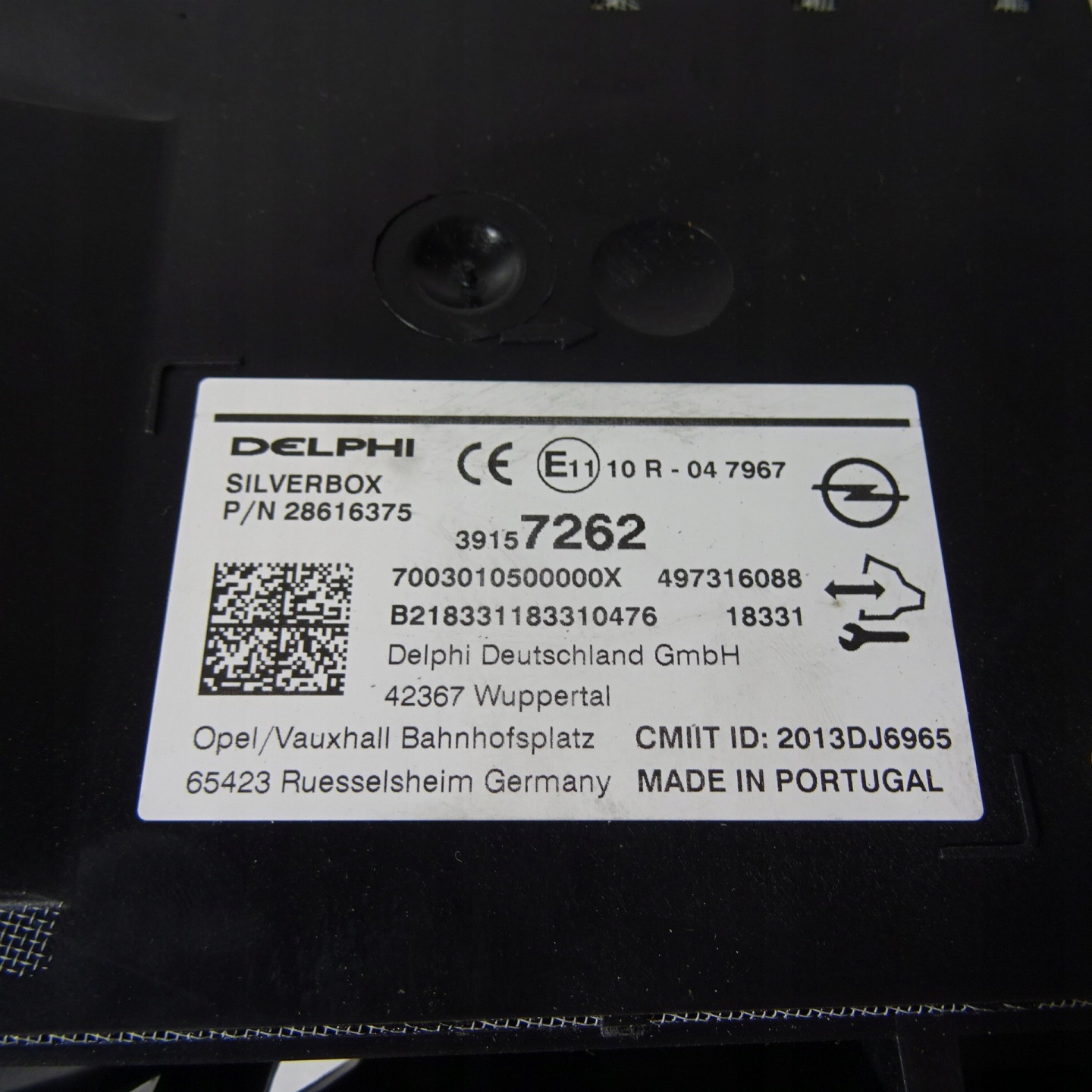 OPEL ASTRA K V RADIO 39157262