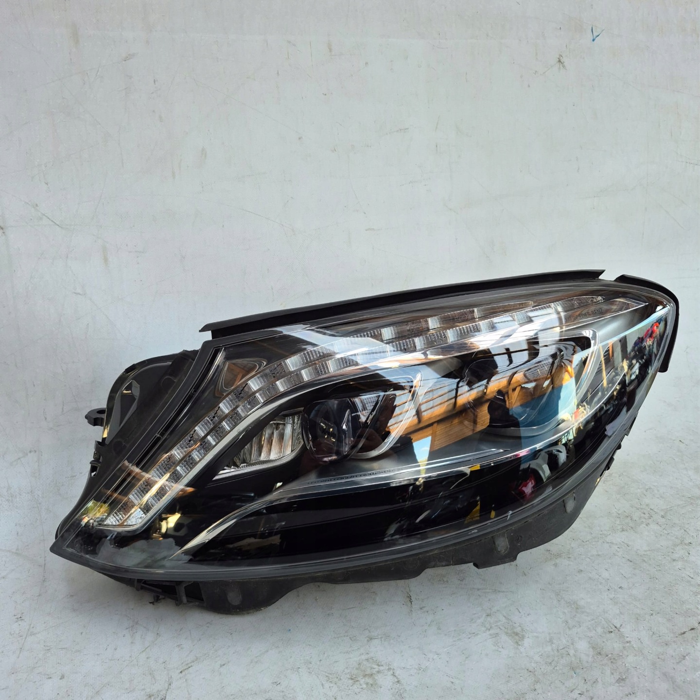 MERCEDES S KLASA W222 13- light left front FULL LED ILS NIGHT VISION