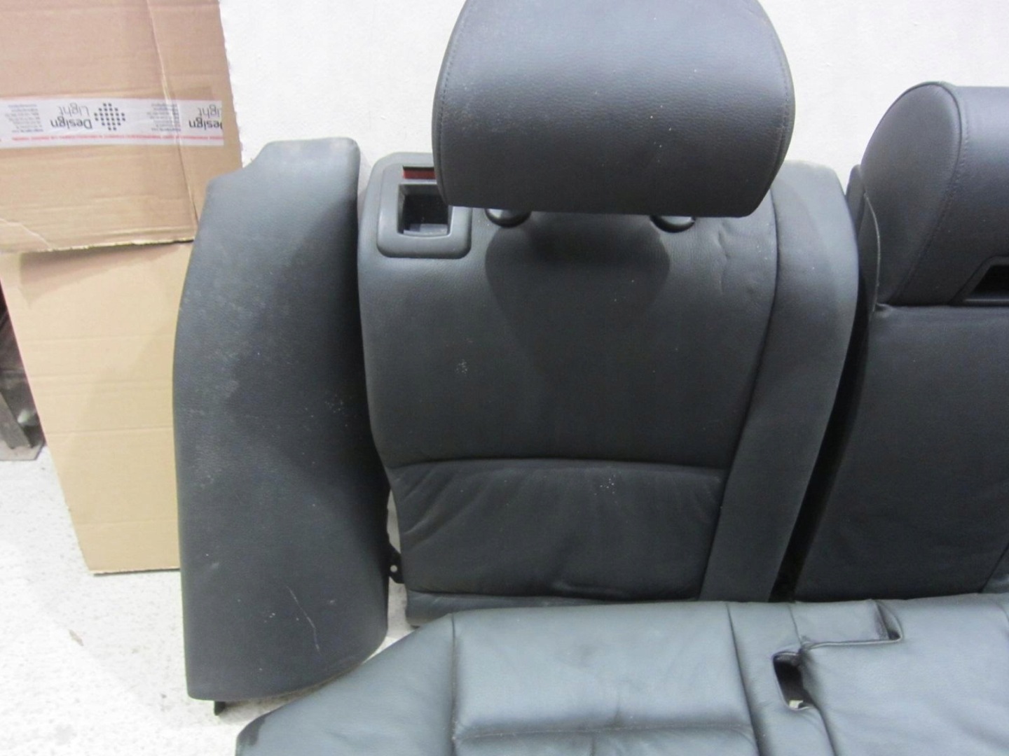 BMW 5 E61 KOMBI Sitz hinten heck OPARCIE Leder SIEDZISKO