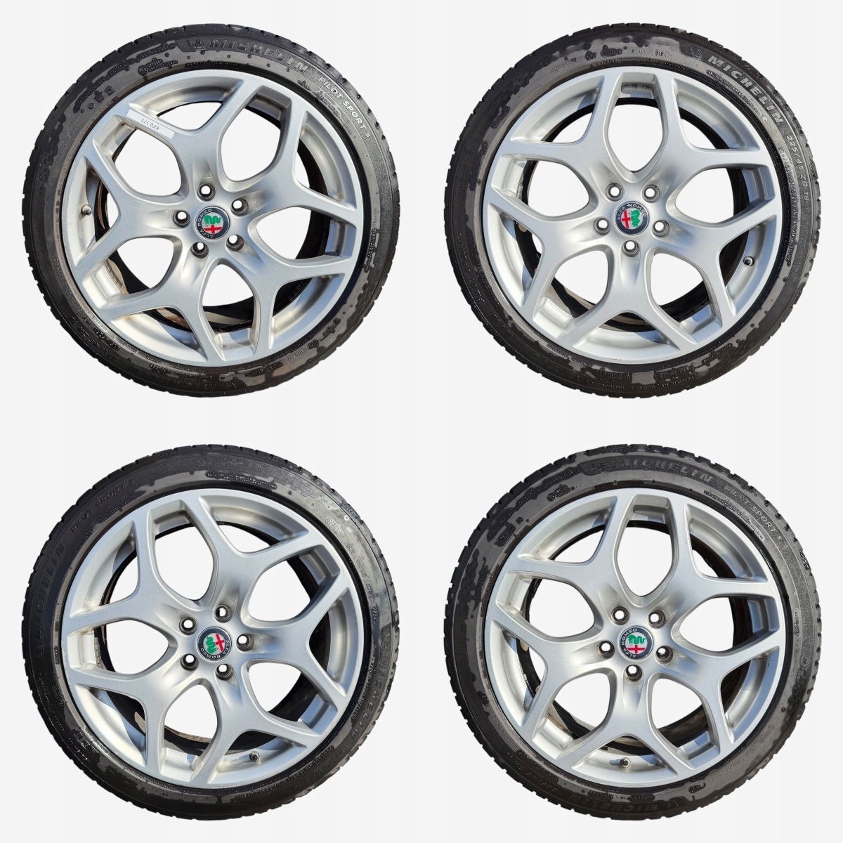 discs wheels tyres ALFA ROMEO GIULIA MICHELIN 225/45/18" 5MM summer