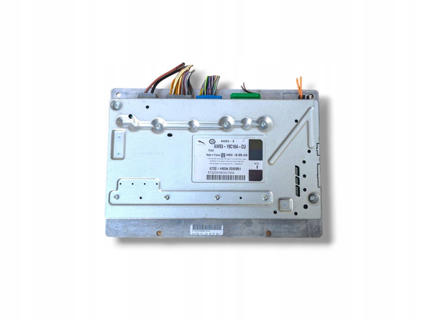 amplifier radia Jaguar XF facelift 250 2011 AW93-19C164-CU
