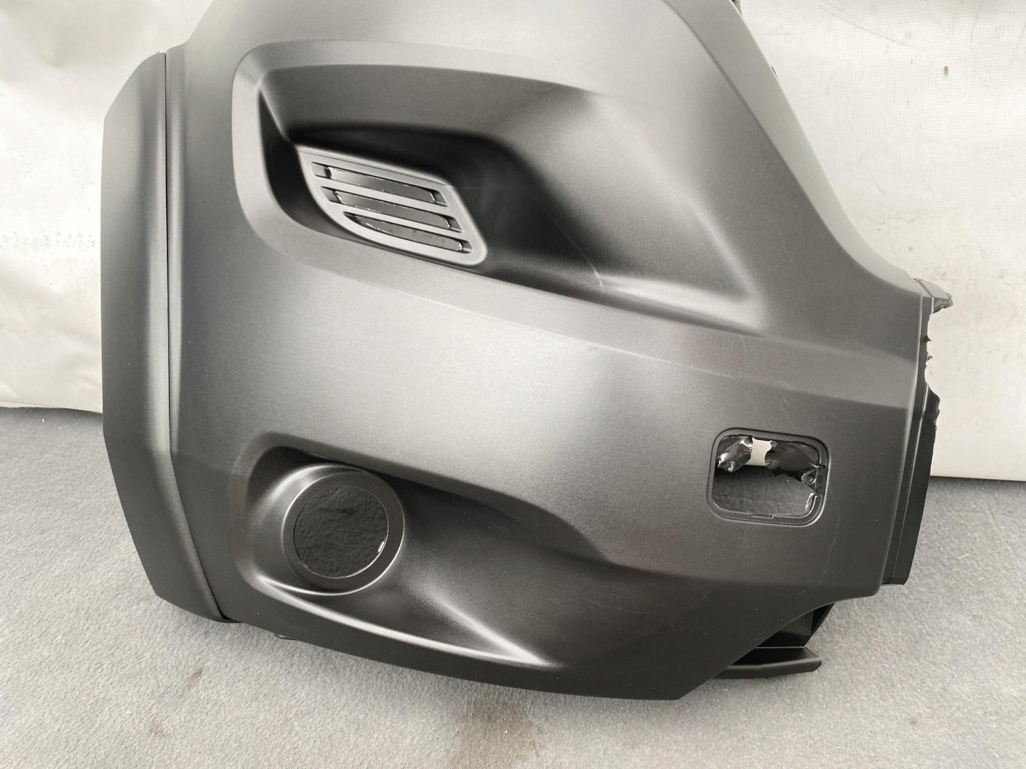DUCATO BOXER JUMPER 17- bumper corner front front right moulding fog light