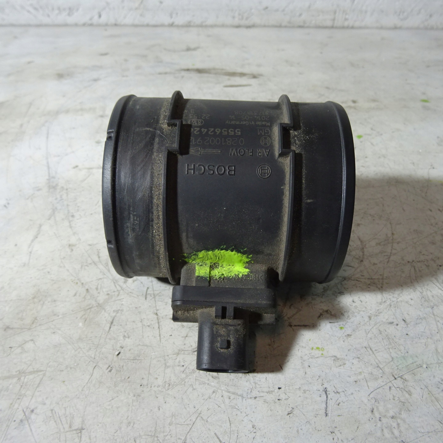 OPEL ZAFIRA C 2.0CDTI flow meter 55562426