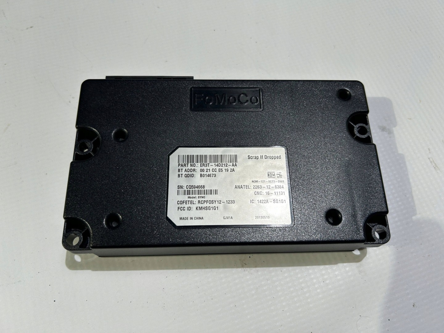 Vezerlő egység modul Bluetooth Ford Mustang V 2010