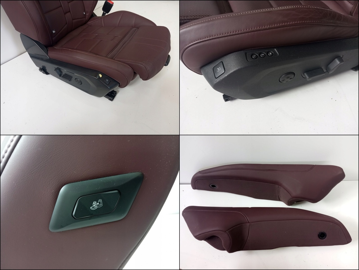 seats upholstery leather CITROEN DS9 DS 9 18r claret leather